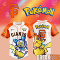 San Francisco Giants x Pokemon Night 2026 Special Jersey