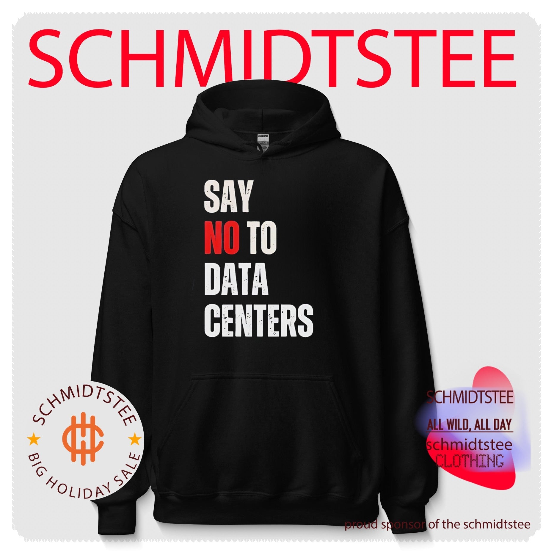 Say no to data centers vintage shirt