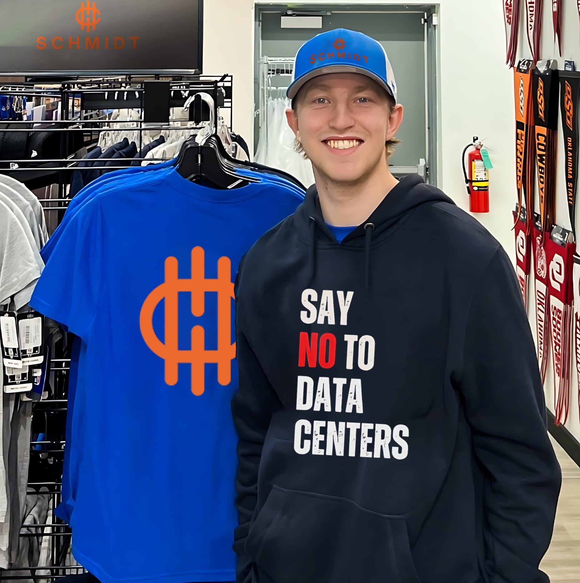 Say no to data centers vintage shirt