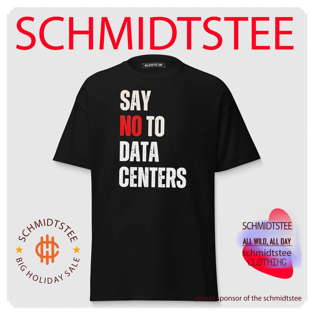 Say no to data centers vintage shirt