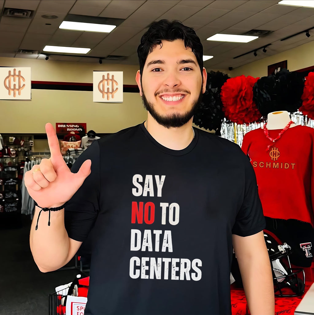 Say no to data centers vintage shirt