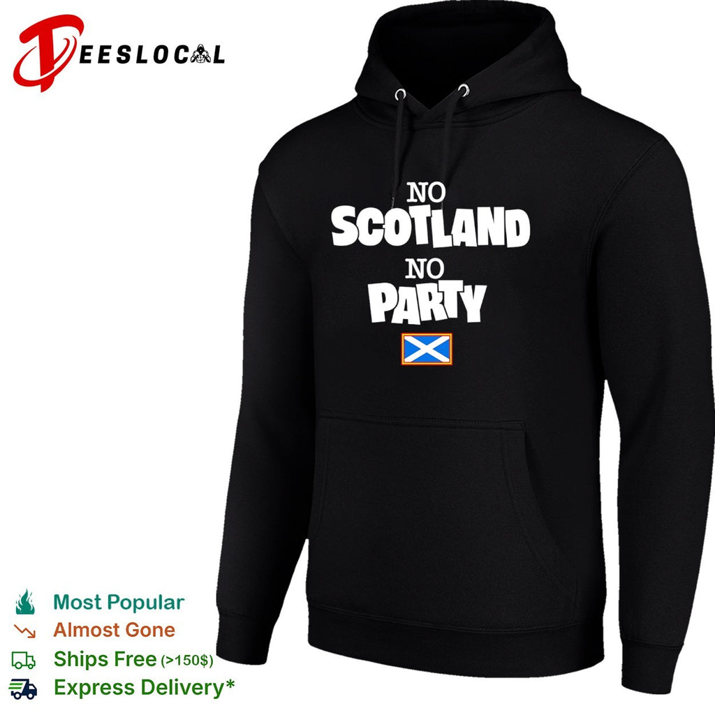 Scotland flag no Scotland no party shirt