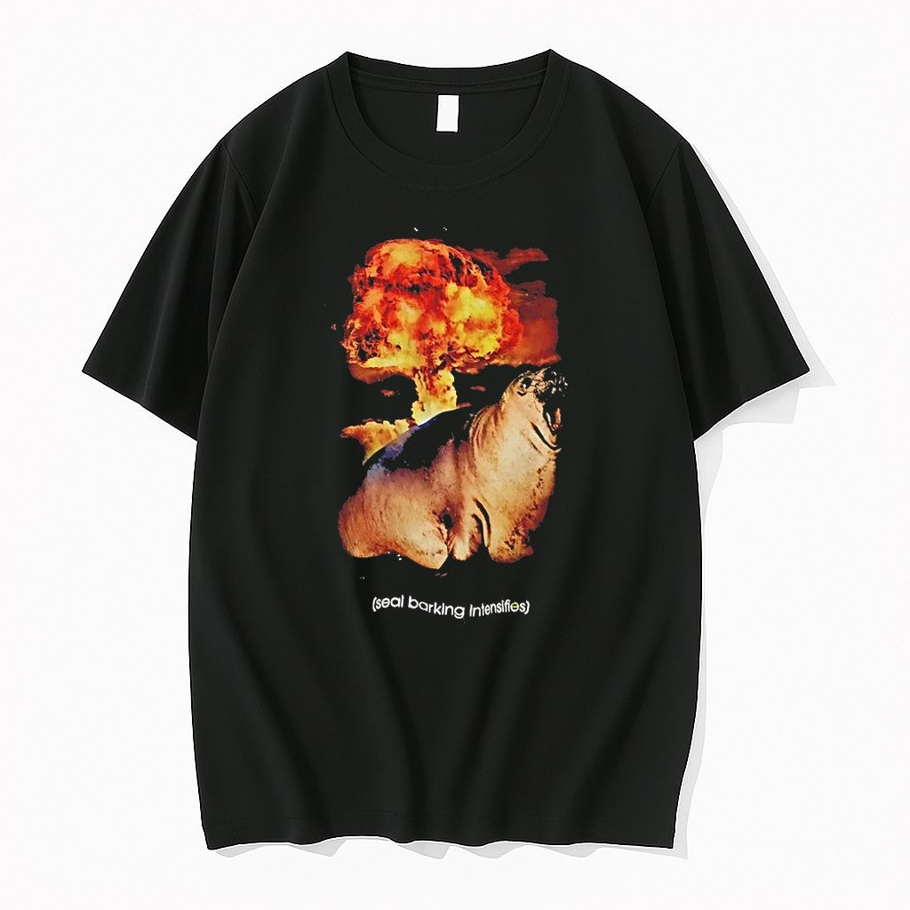 Seal Barking Intensifies Tshirts Sweater Hoodie Jpg