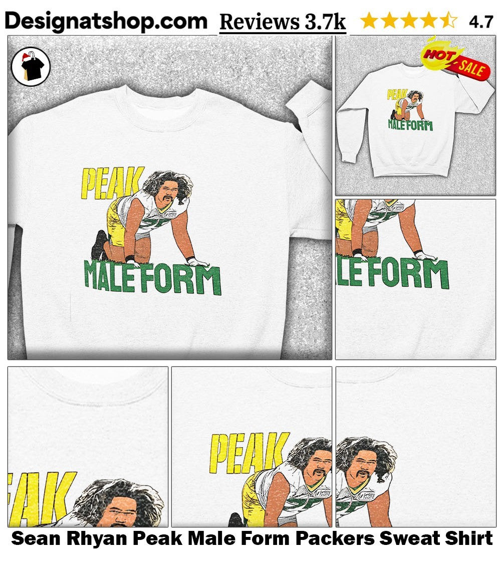 Sean Rhyan Peak Male Form Packers shirt