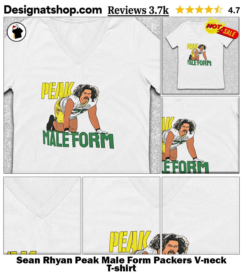 Sean Rhyan Peak Male Form Packers shirt
