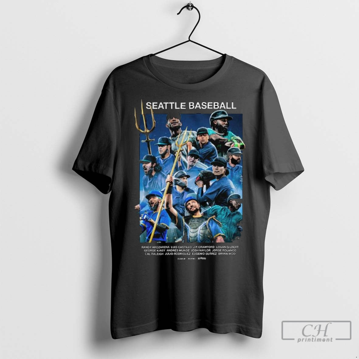 Seattle Division Champs 2025 Name Player Long Sleve T Shirt Jpg