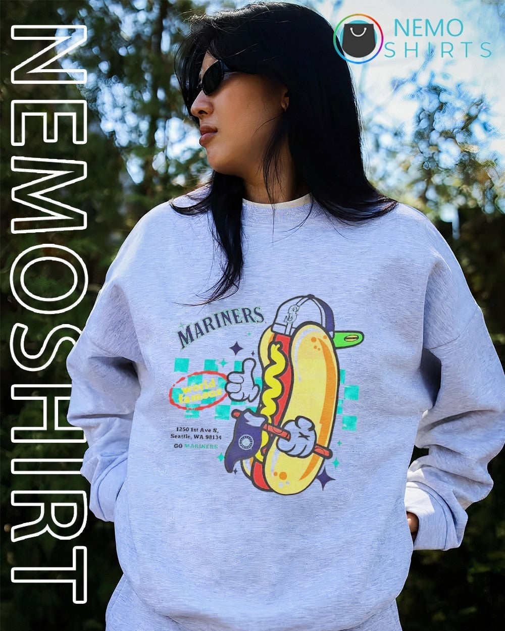 Seattle Mariners world famous hot dog 2026 shirt