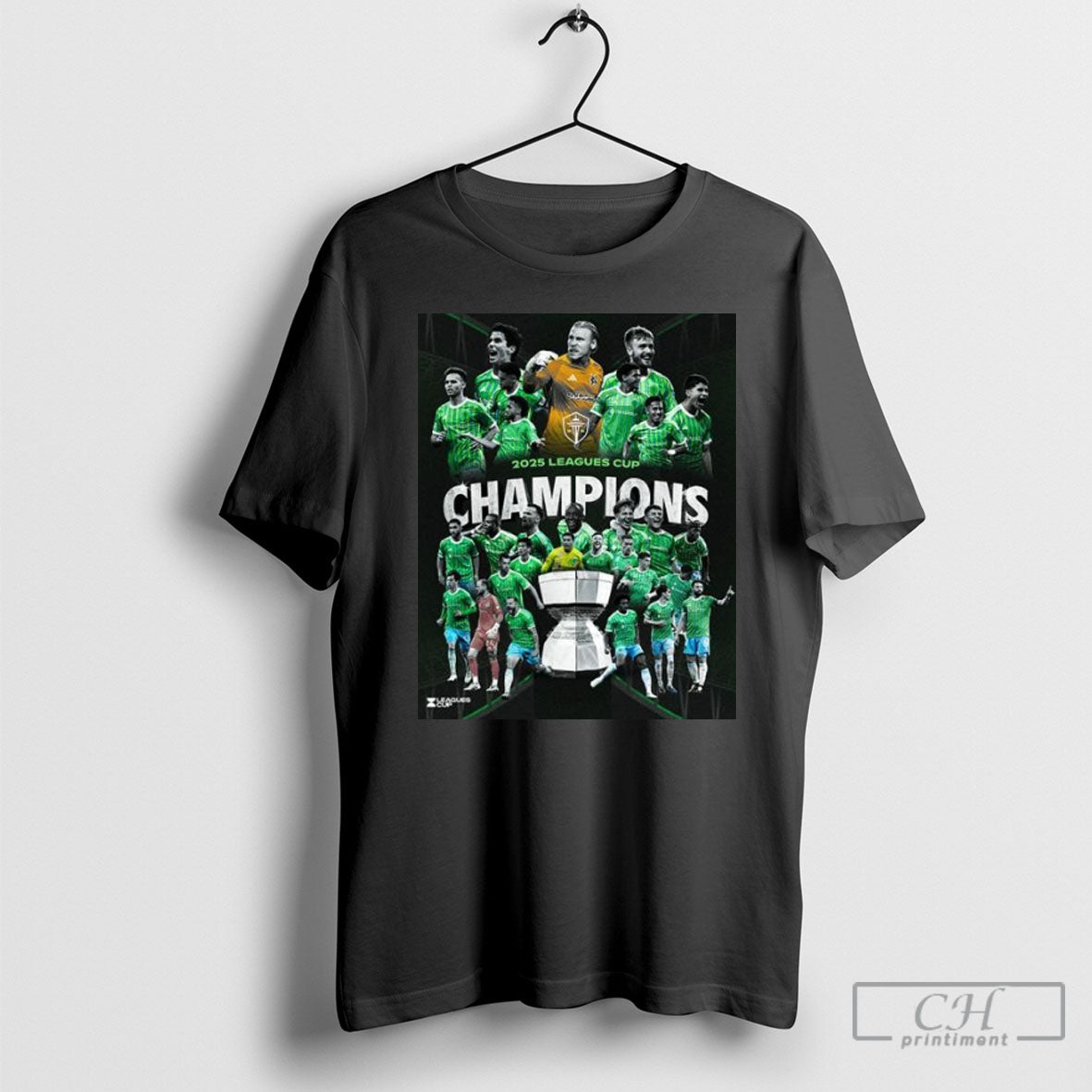 Seattle Sounders 2025 Leagues Cup Champions Poster
