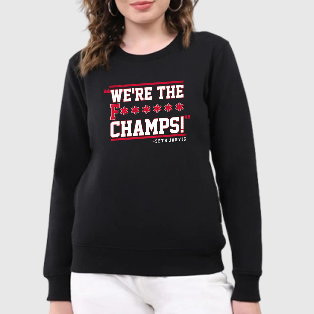 Seth Jarvis We’re The F— Champs Shirt