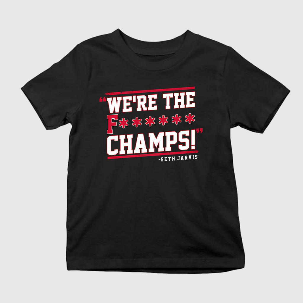 Seth Jarvis We’re The F— Champs Shirt