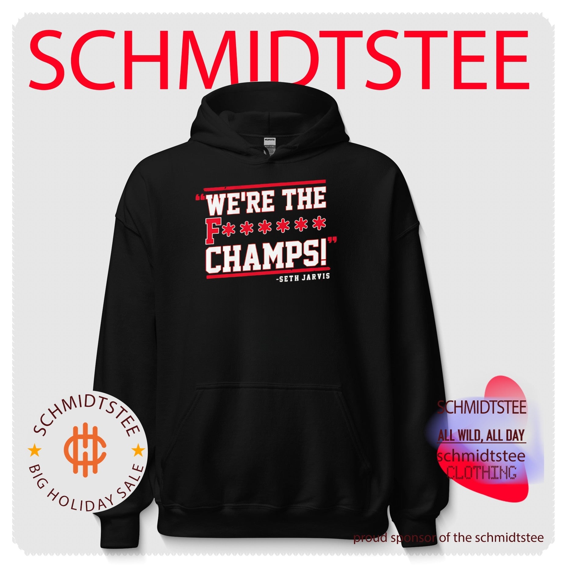 Seth Jarvis We’re the Fucking Champs Carolina Hurricanes 2026 Stanley Cup Champions shirt