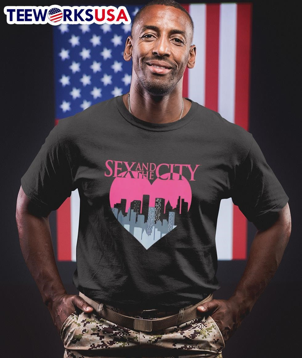 Sex and the City Heart Landscape Shirt