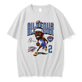 Shai Gilgeous Alexander 2 Ock Thunders Back 2 Back Mvp Signature Caricature Tshirts Sweater