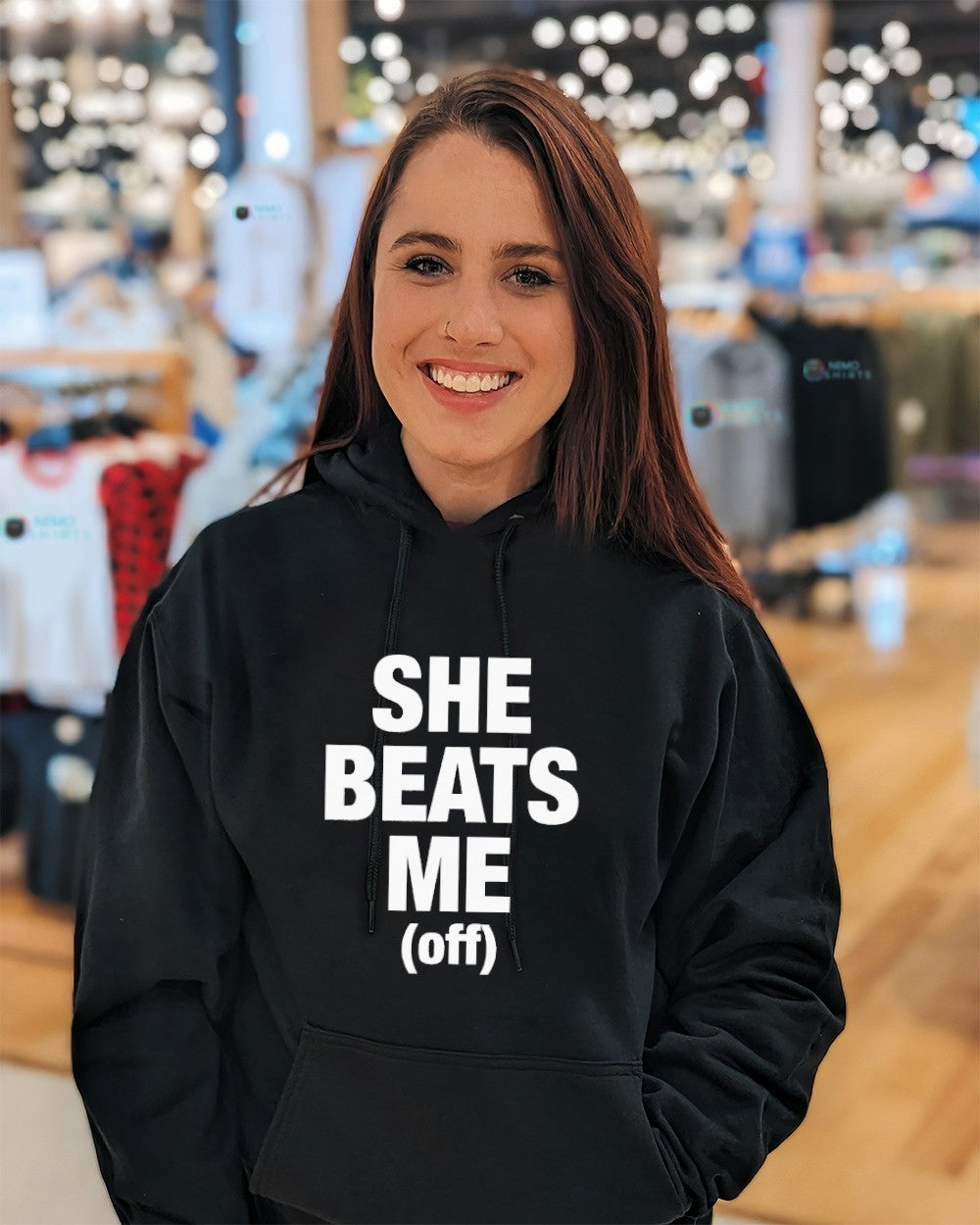 She beats me off shirt