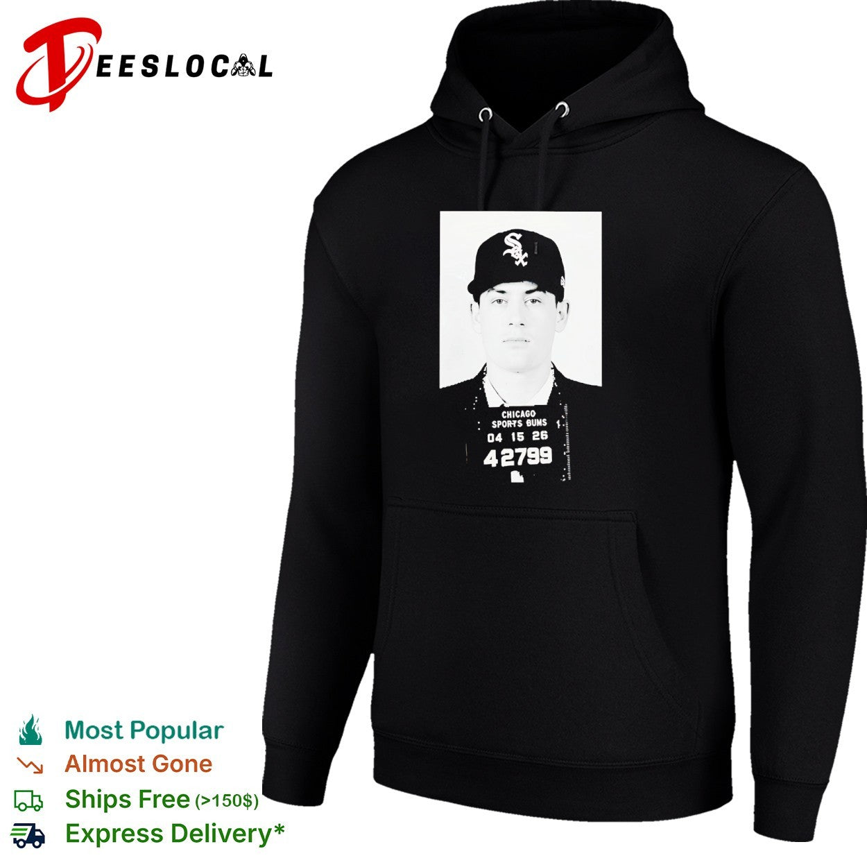 Shohei Ohtani Chicago White Sox MLB mugshot shirt