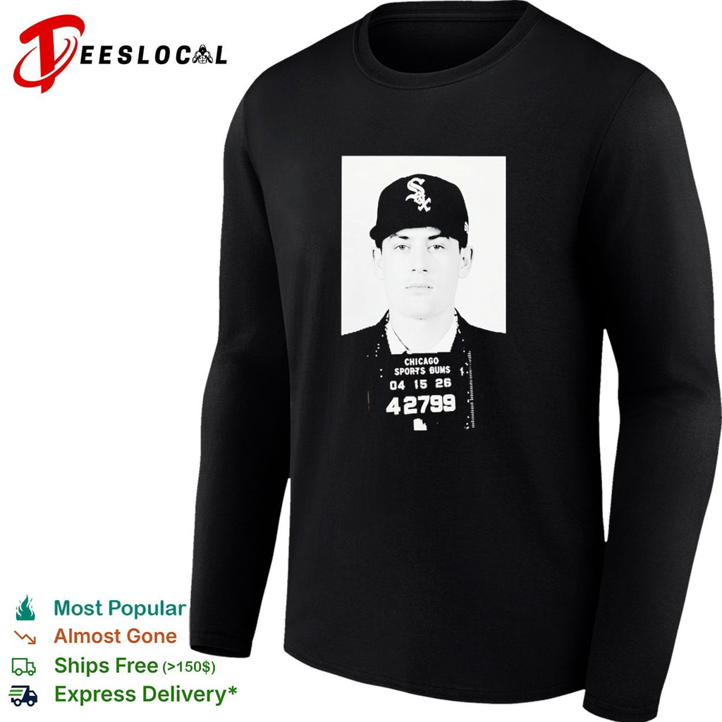 Shohei Ohtani Chicago White Sox MLB mugshot shirt