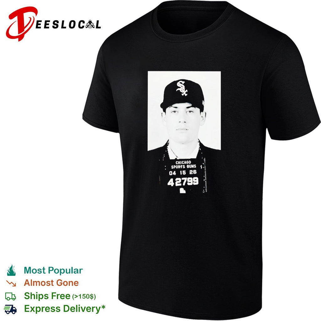 Shohei Ohtani Chicago White Sox MLB mugshot shirt