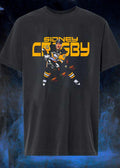 Sidney Crosby Hockey Player Graphic Pittsburgh Penguins T-Shirt