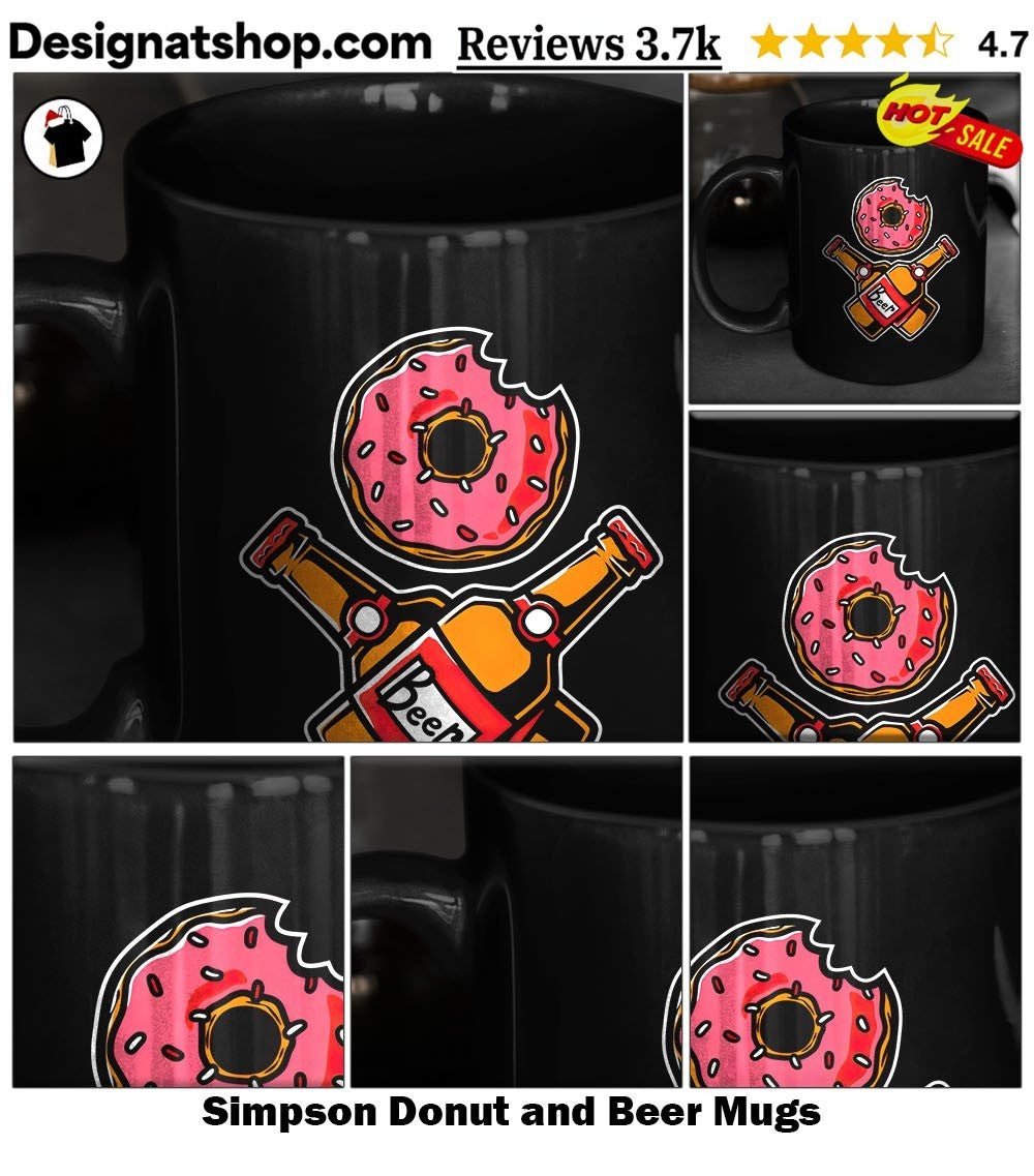 Simpson Donut and Beer shirt