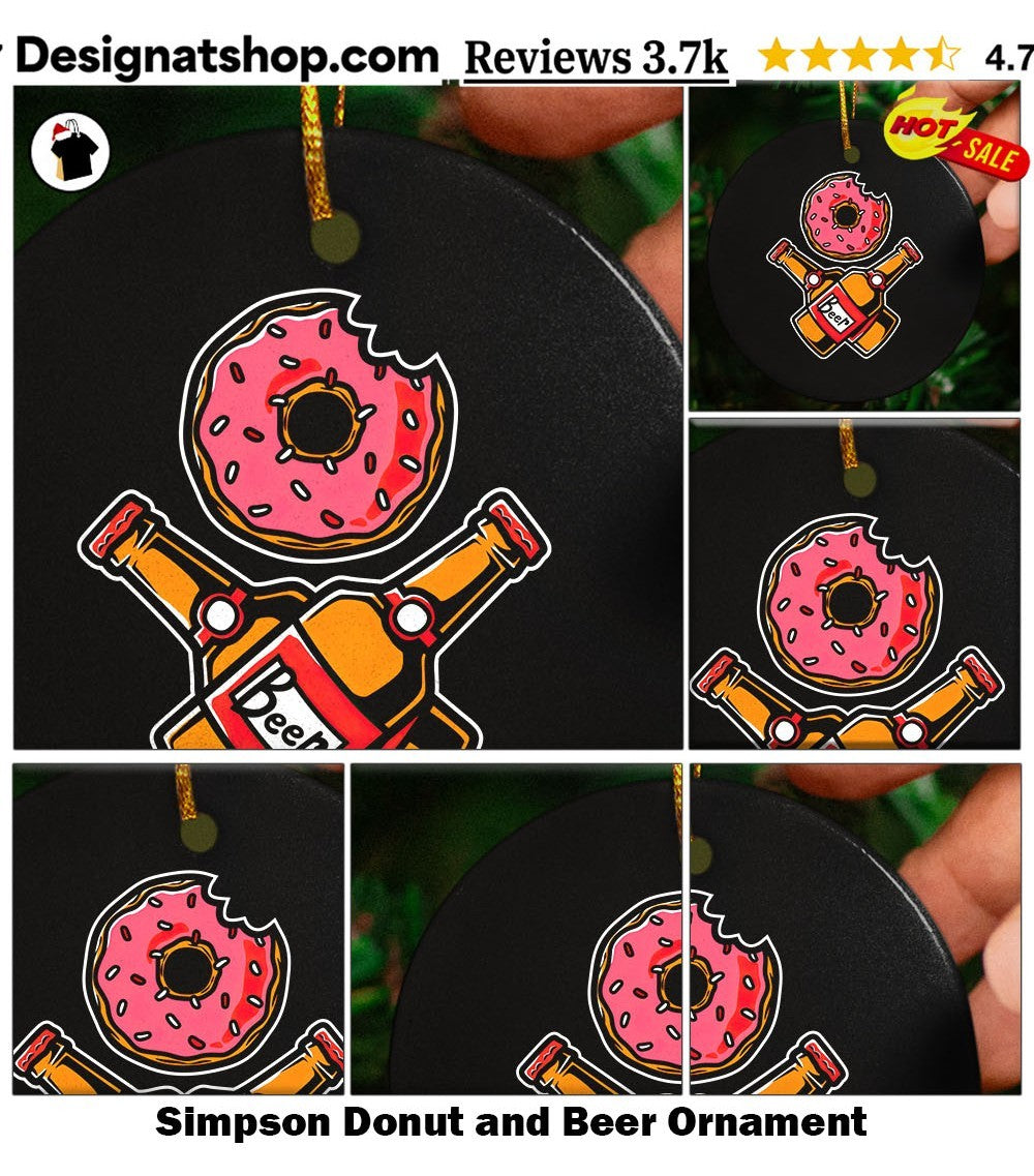 Simpson Donut and Beer shirt
