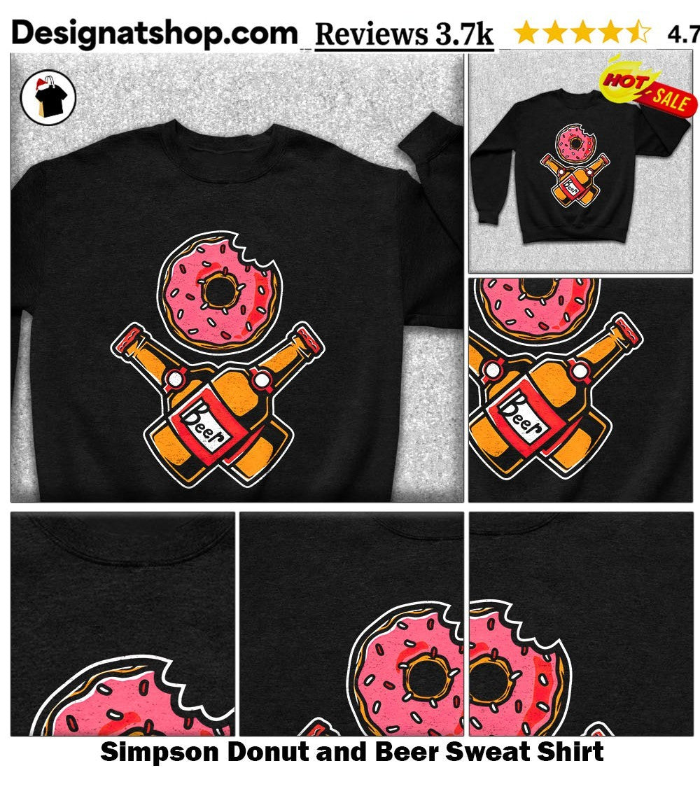 Simpson Donut and Beer shirt