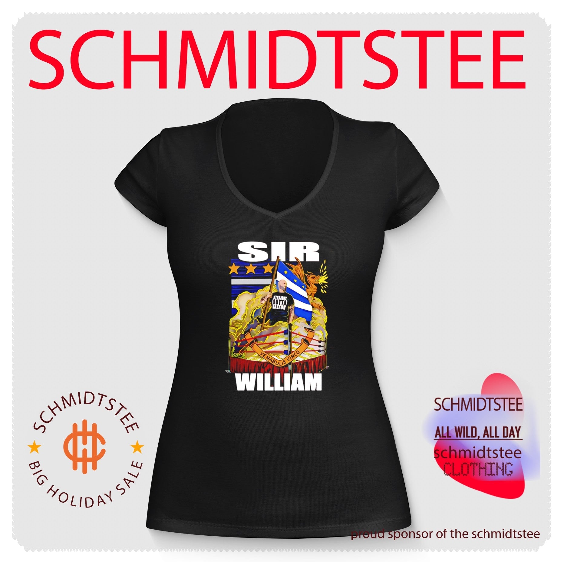 Sir William illustration shirt