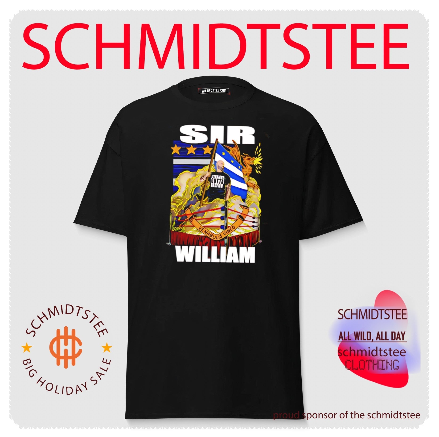 Sir William illustration shirt