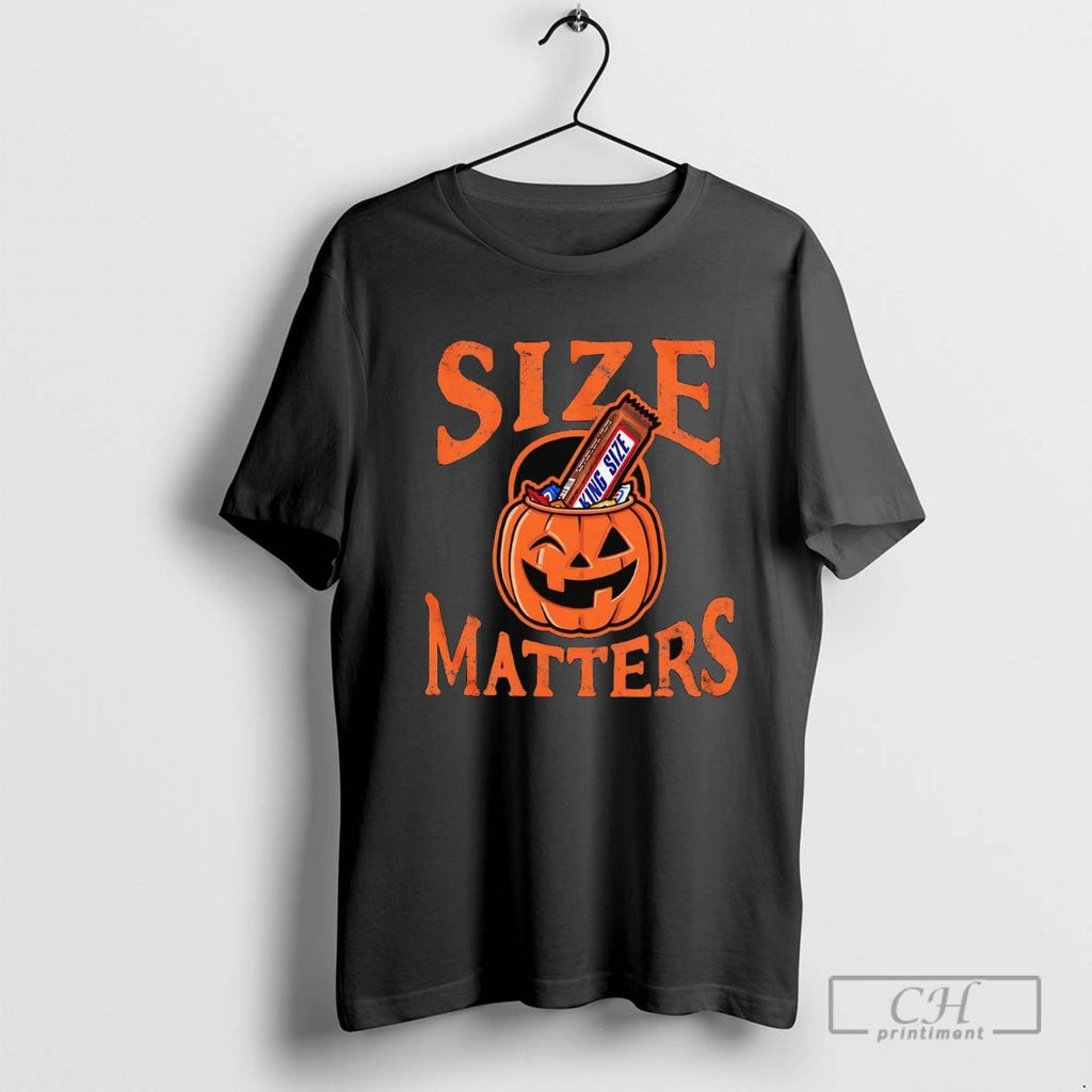 Size Matters Halloween Candy Shirt Sweater
