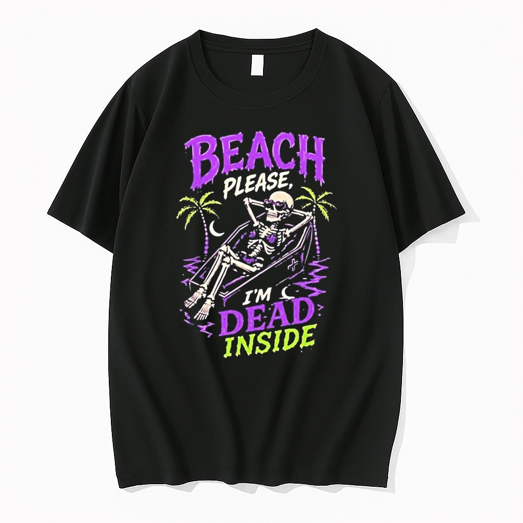 Skeleton Relax Beach Please Im Dead Tshirts Sweater Hoodie Jpg