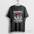 Skull Death Smiles At All Of Us Only The Airbornes Smile Back T Shirt Sweater