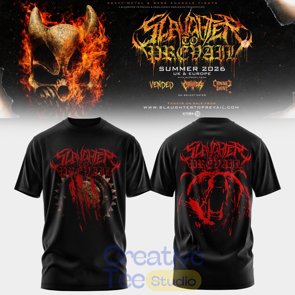 Slaughter to Prevail Summer Tour 2026 Limited T-Shirt