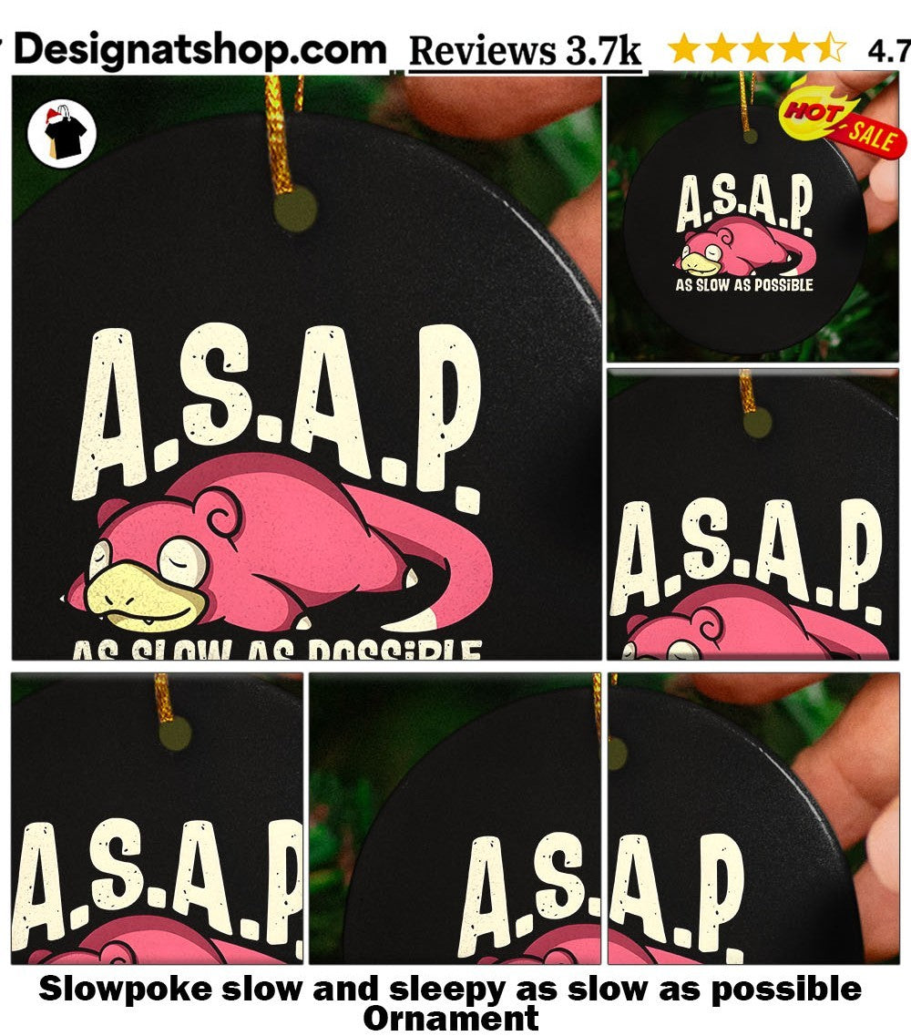 Slowpoke slow and sleepy as slow as possible shirt