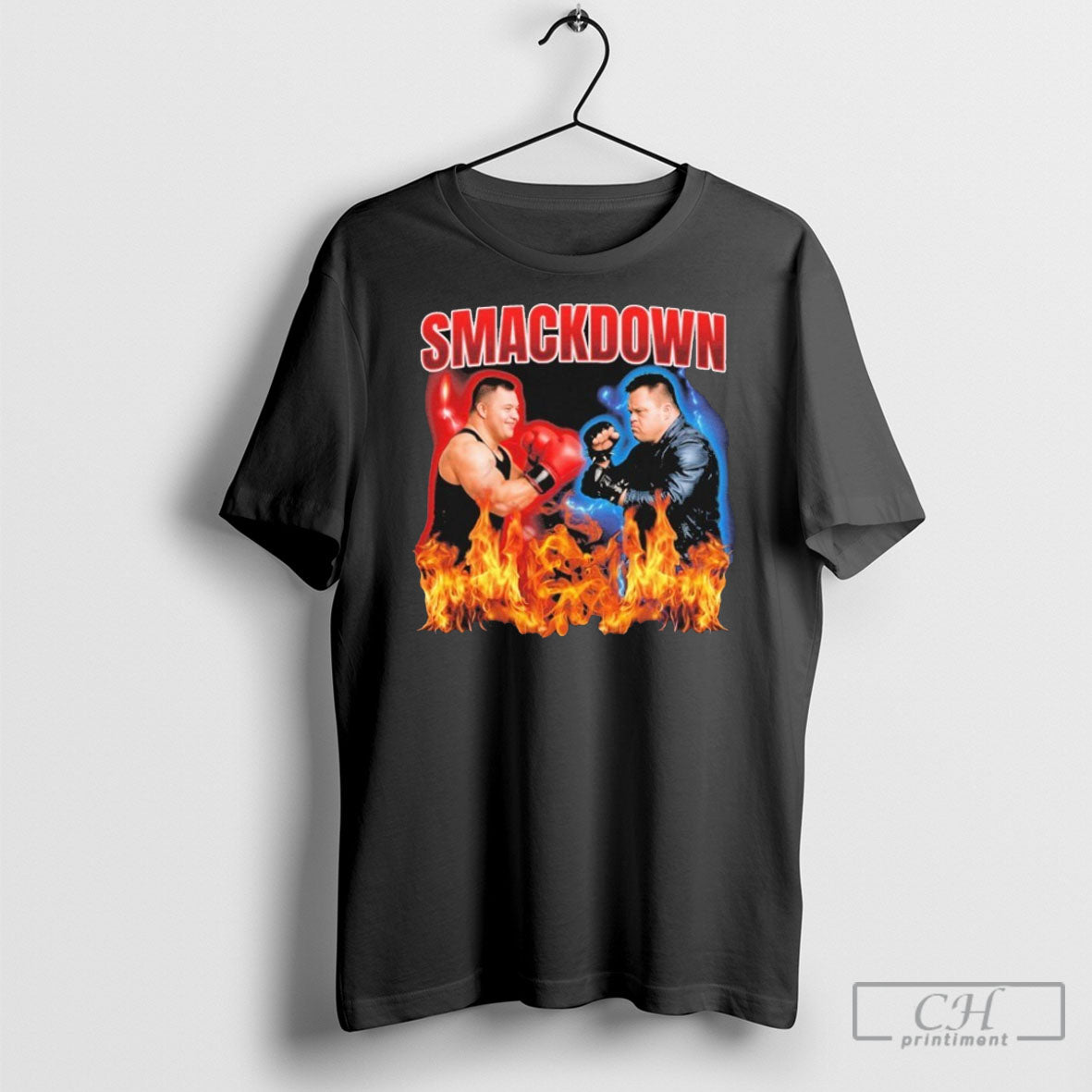 Smackdown Boxing Flames