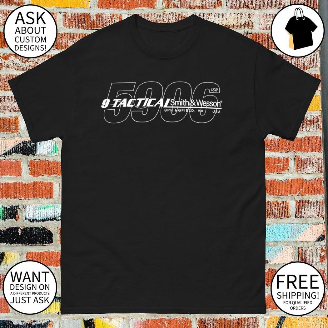 Smith Wesson 9 Tactical 5906 shirt