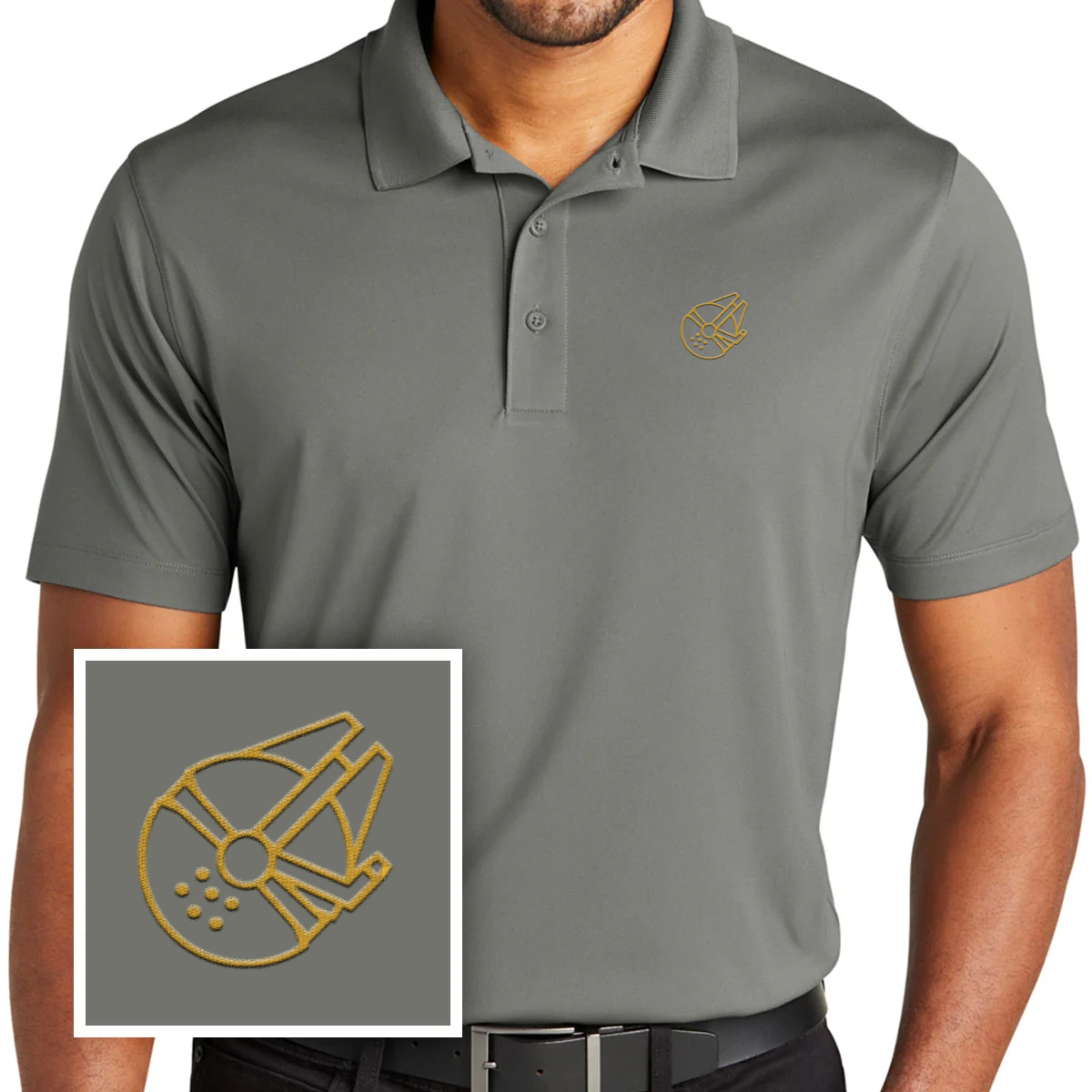 Millenium Falcon Polo Shirt