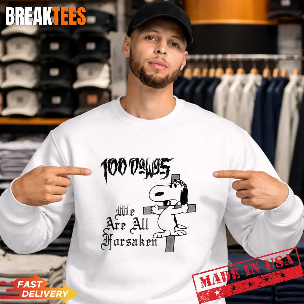 Snoopy We Are All Forsaken T-Shirt