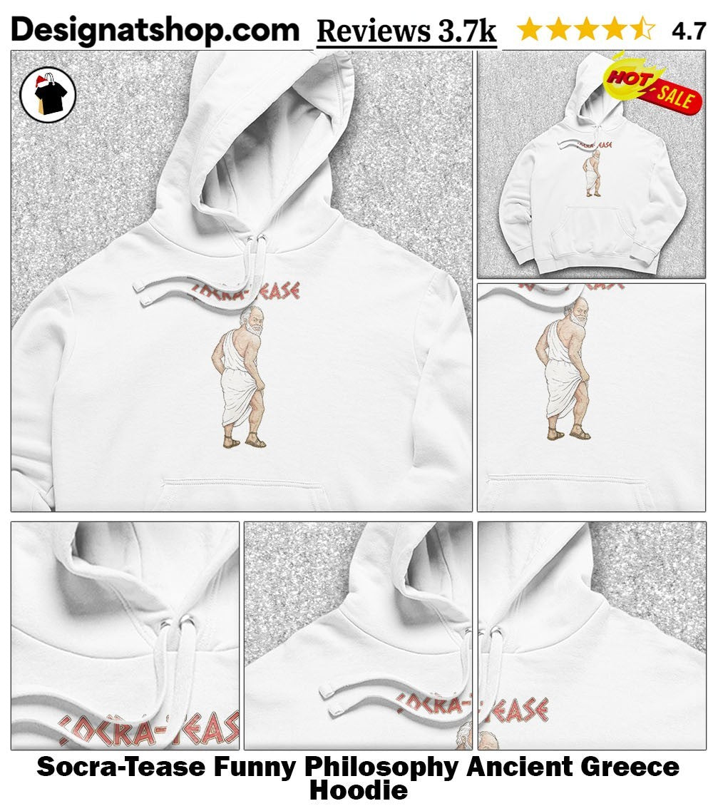 Socra-Tease Funny Philosophy Ancient Greece shirt