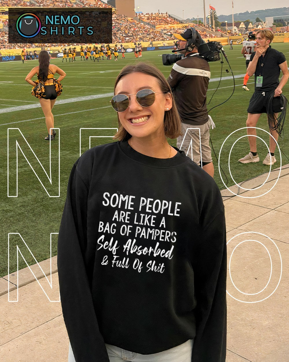 Some people are like a bag of pampers self absorbed and full of shit shirt