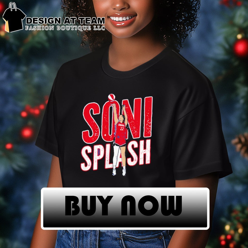 Sonia Citron Soni Splash Washington basketball WNBA shirt