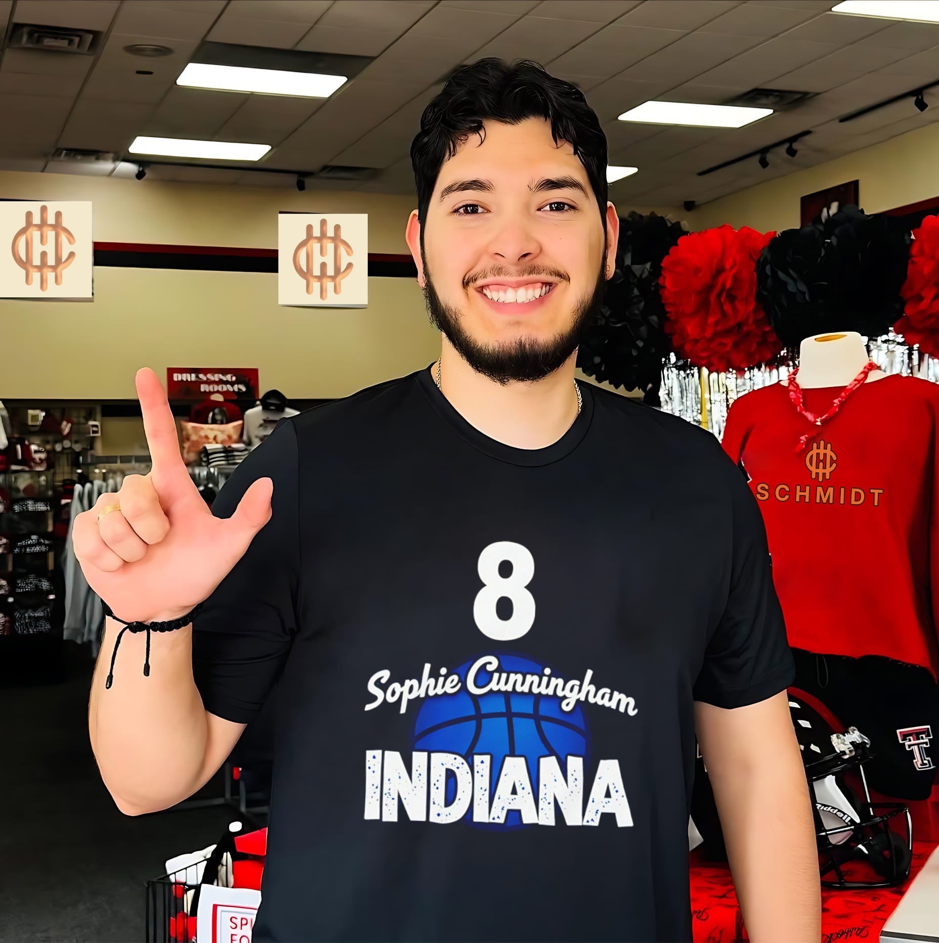 Sophie Cunningham Indiana Fever Number 8 classic shirt