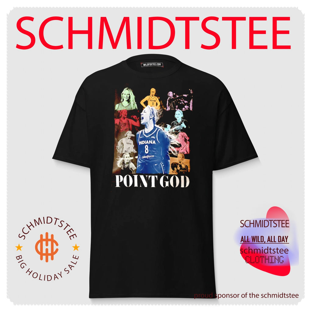Sophie Cunningham Indiana Fever no 8 Point God WNBA shirt