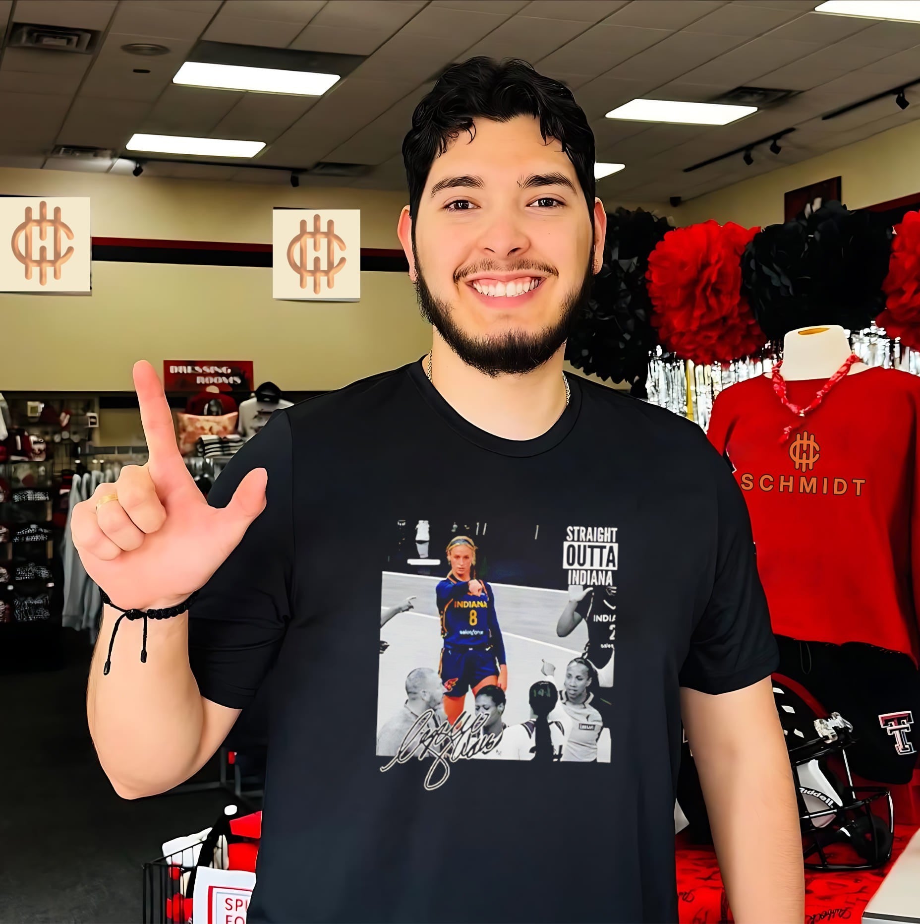 Sophie Cunningham Straight Outta Indiana Basketball shirt