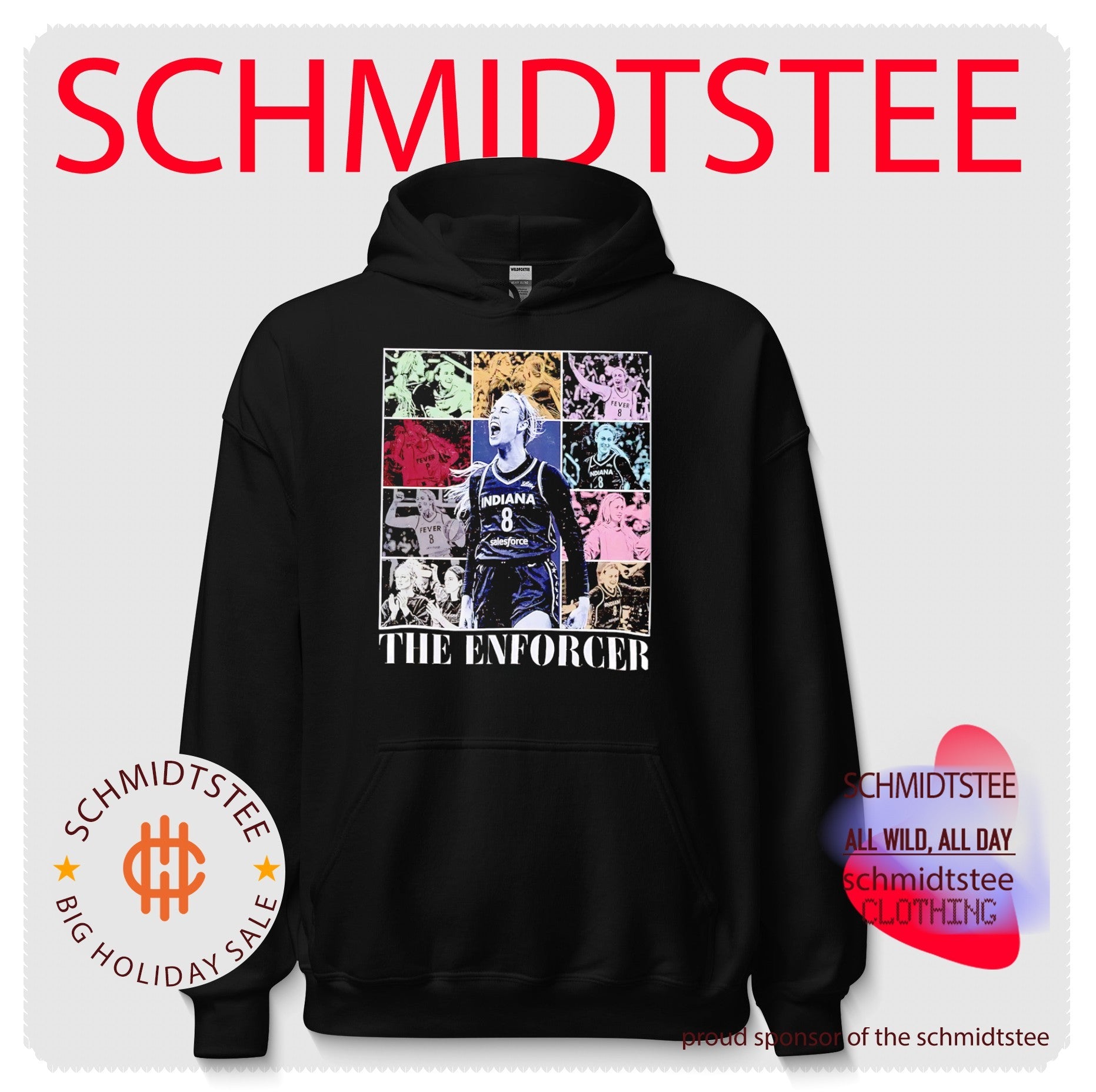 Sophie Cunningham The Enforcer Indiana Fever The Eras Tour shirt