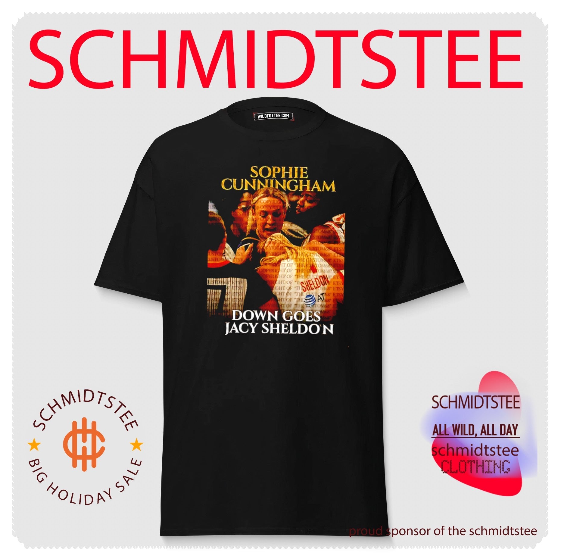 Sophie Cunningham and Jacy Sheldon Indiana Fever Down Goes Jacy Sheldon shirt