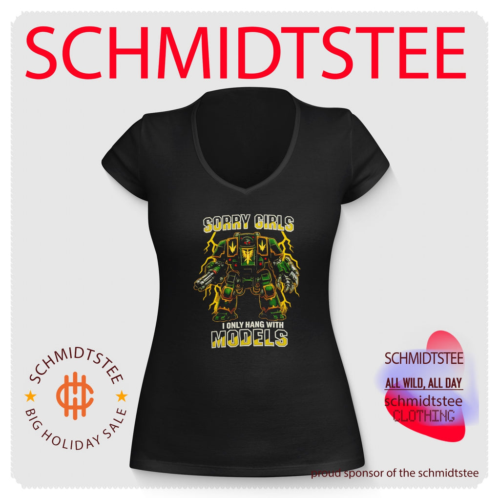 Sorry Girls I Only Hang With Models Miniature Painting Gamer shirt
