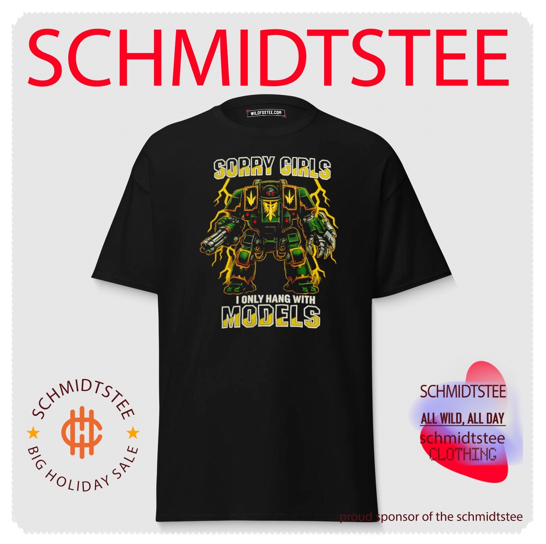 Sorry Girls I Only Hang With Models Miniature Painting Gamer shirt
