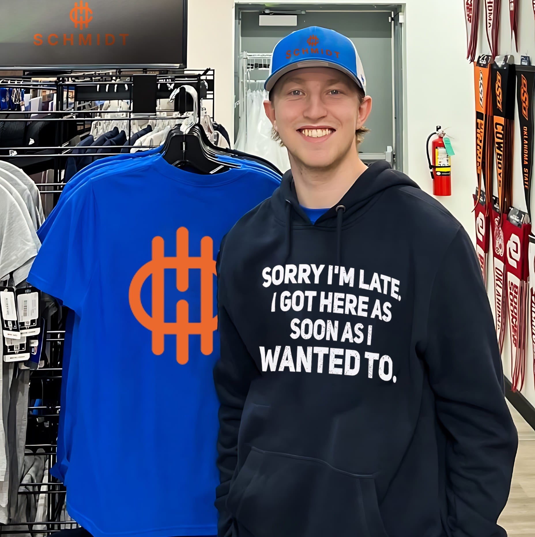 Sorry I’m late I got here as soon as I wanted to shirt