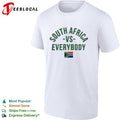 South Africa vs Everybody Flag South African shirt