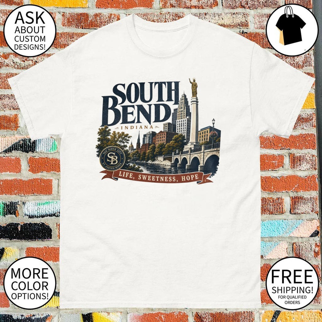 South Bend Indiana Notre Dame College Football life sweetness hope shirt
