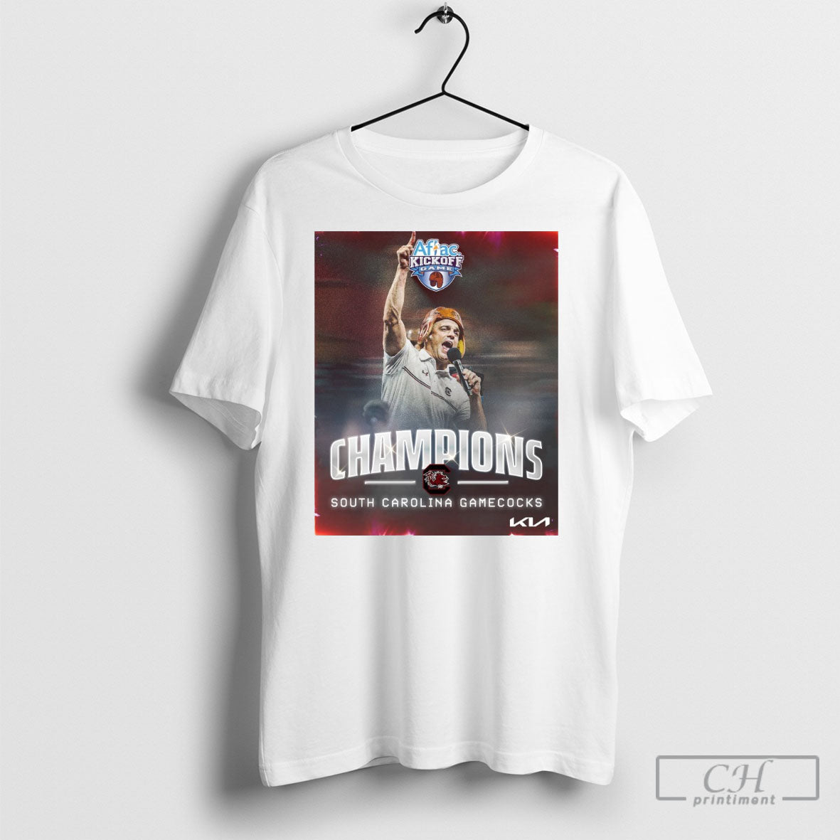 South Carolina Gamecocks Ncaa Champions Aflac Kickoff Game 2025 Atlanta Georgia Poster